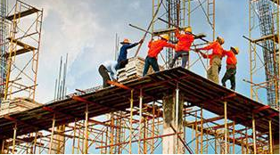 Much of the construction work being abandoned is wasted